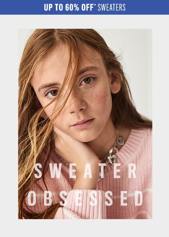 Up to 60% off Sweaters