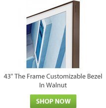 43 The Frame Customizable Bezel In Walnut