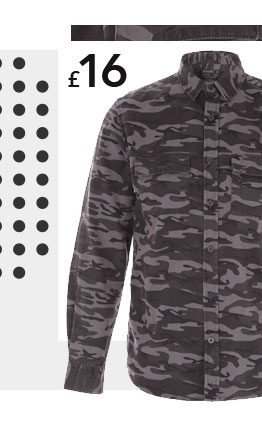 Mens Camo Shirt