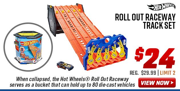 Hot Wheels Roll Out Raceway Track Set