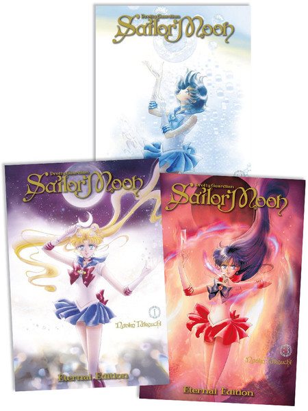 Sailor Moon Eternal Edition Manga (1-3) Bundle