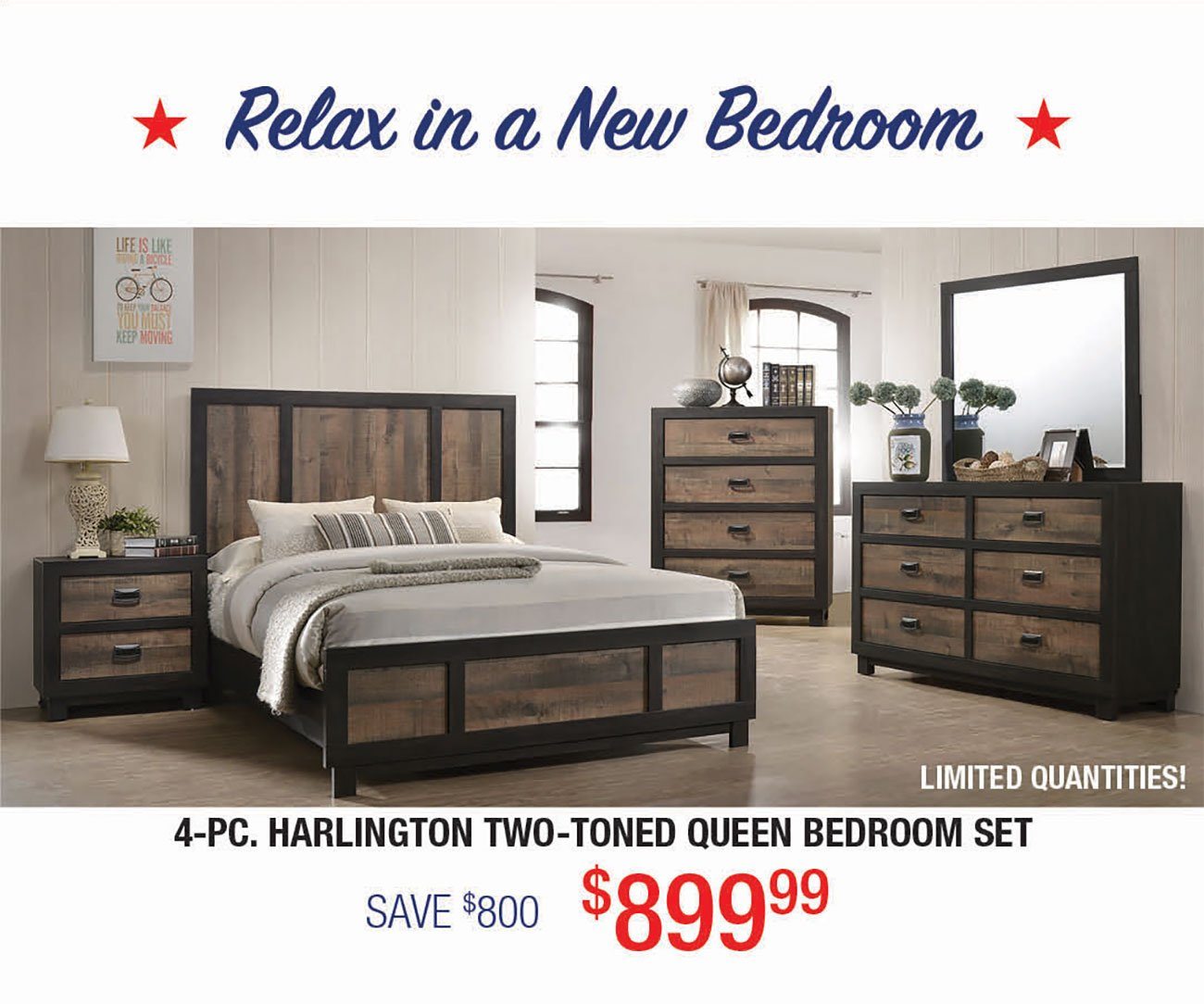 Harlington-Two-Toned-Queen-Bedroom-Set