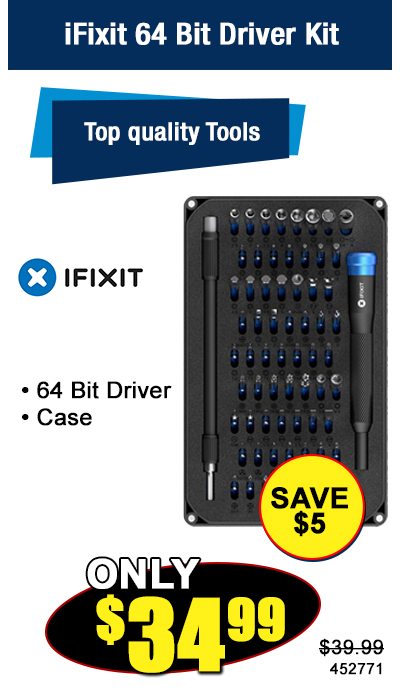 iFixit 64 Bit Driver Kit