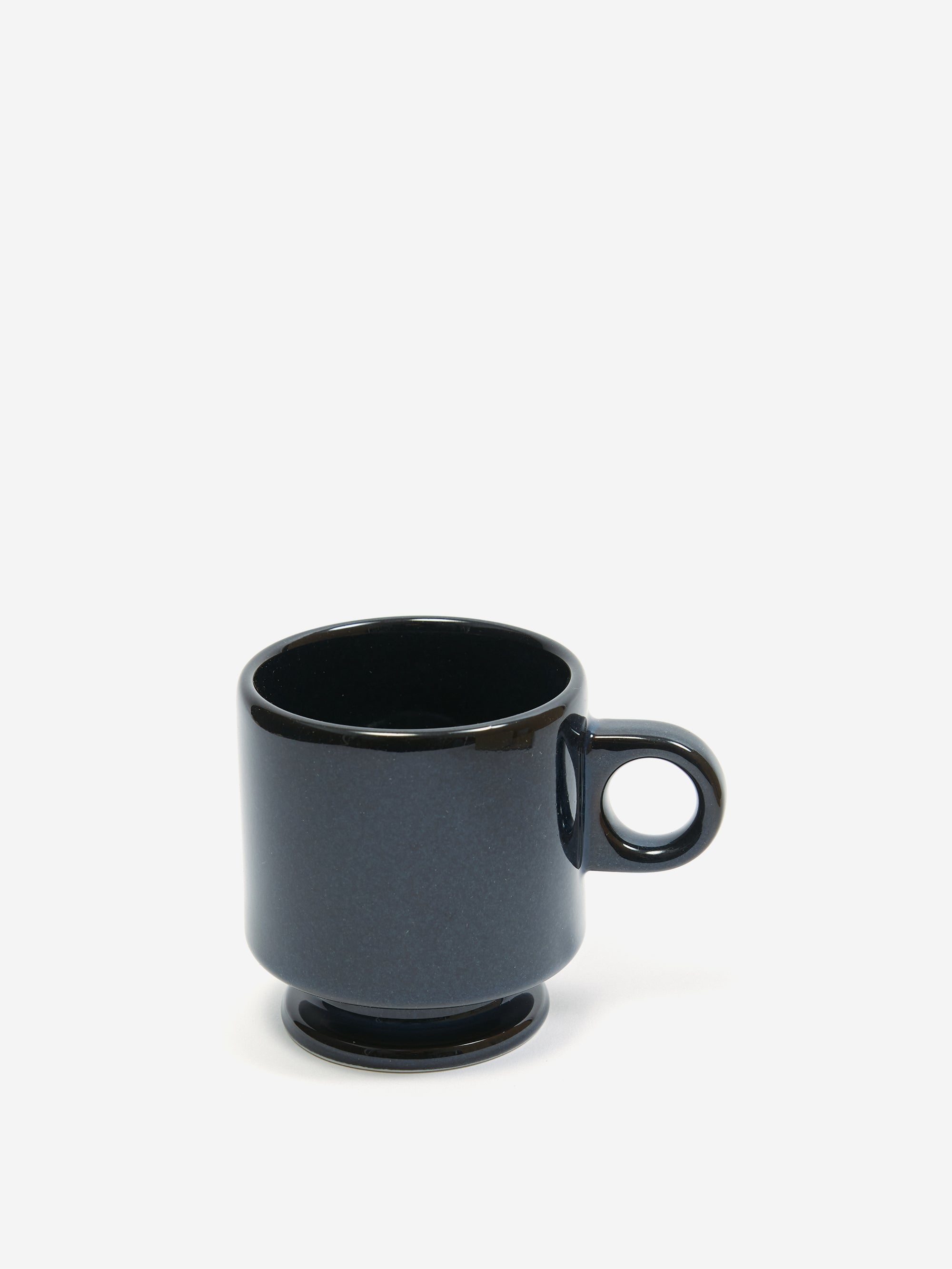 Image of Smith Stacking Footed Mug - Navy