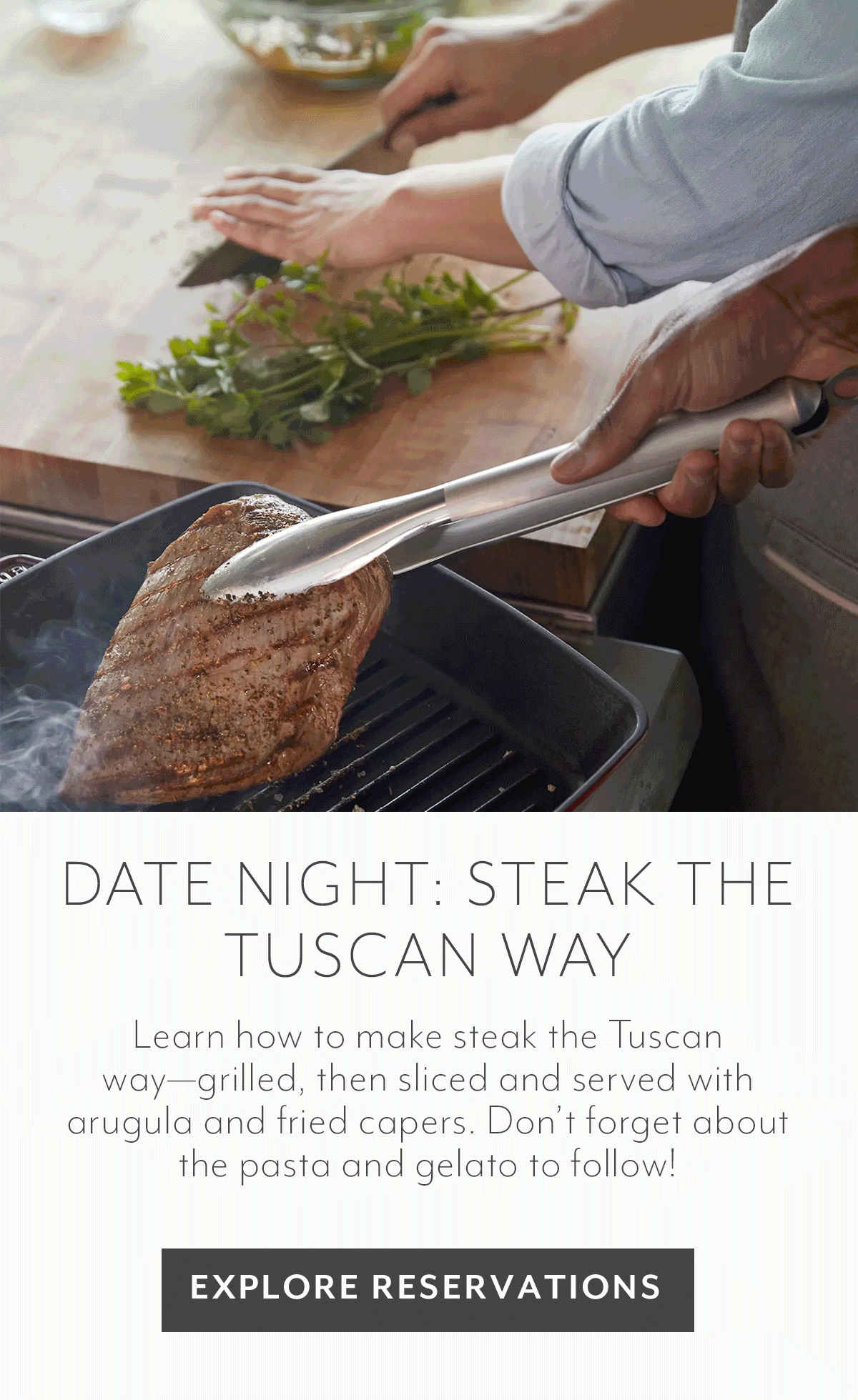 Date Night: Steak the Tuscan Way