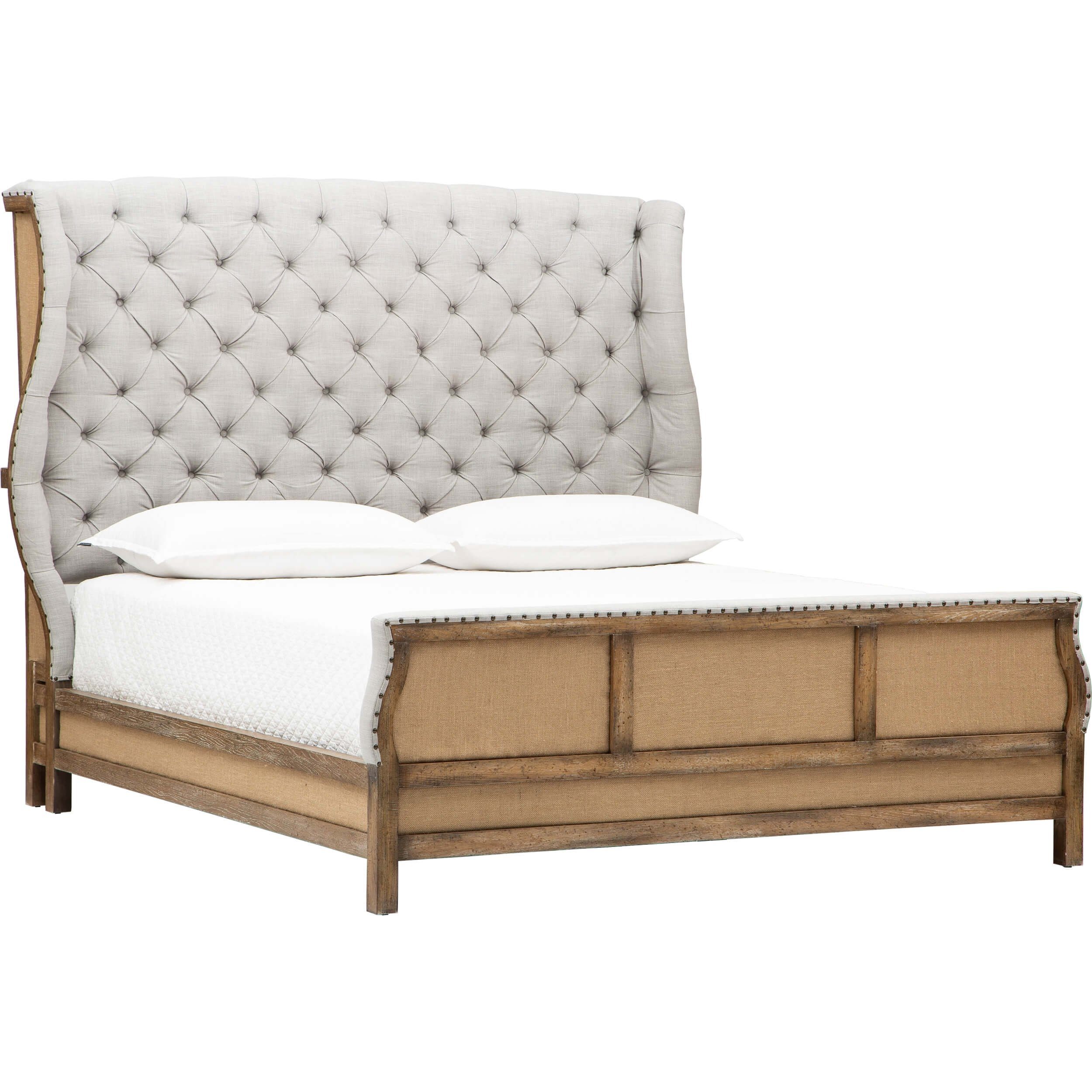 Image of Boheme Bon Vivant De-Constructed Upholstered Bed