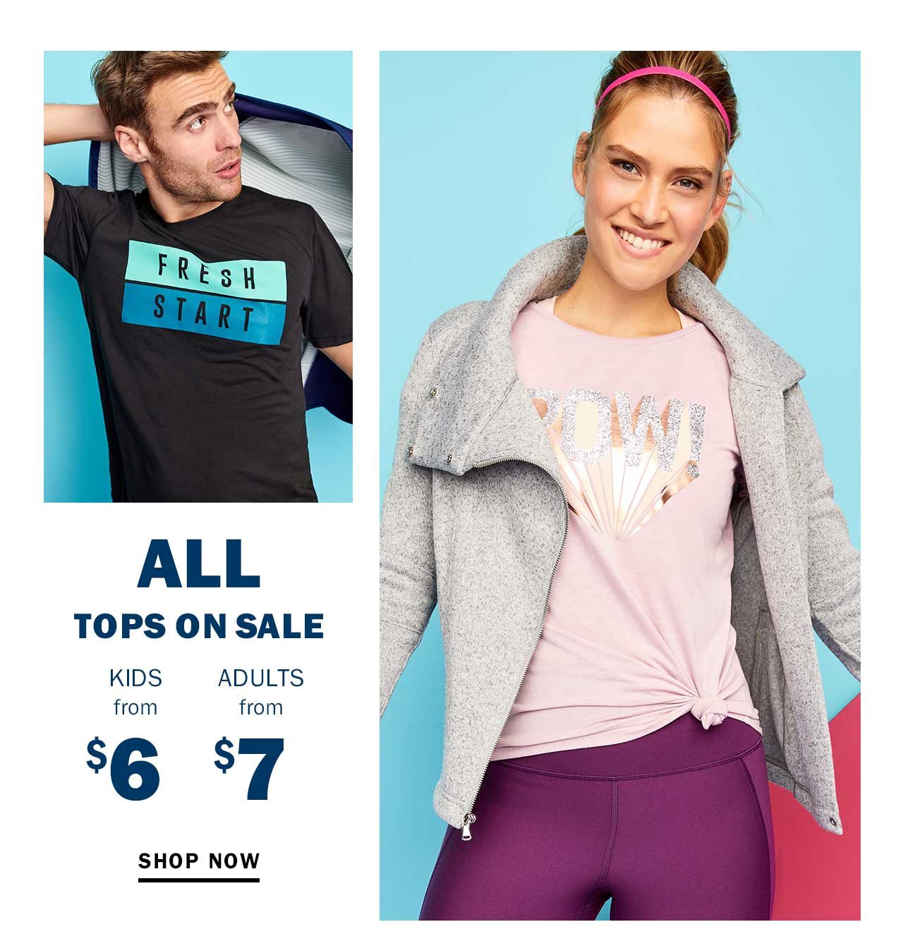 All tops on sale