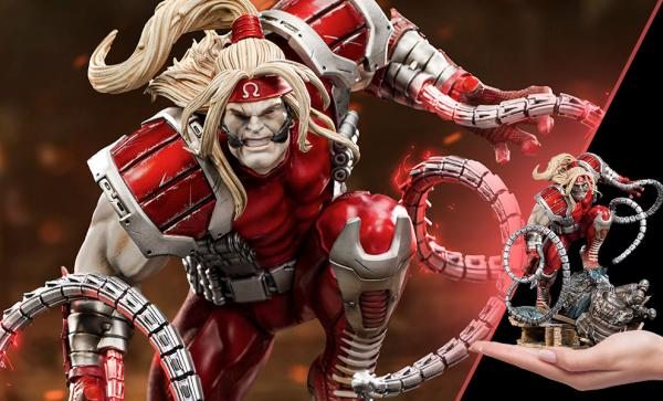 Omega Red Statue by Iron Studios