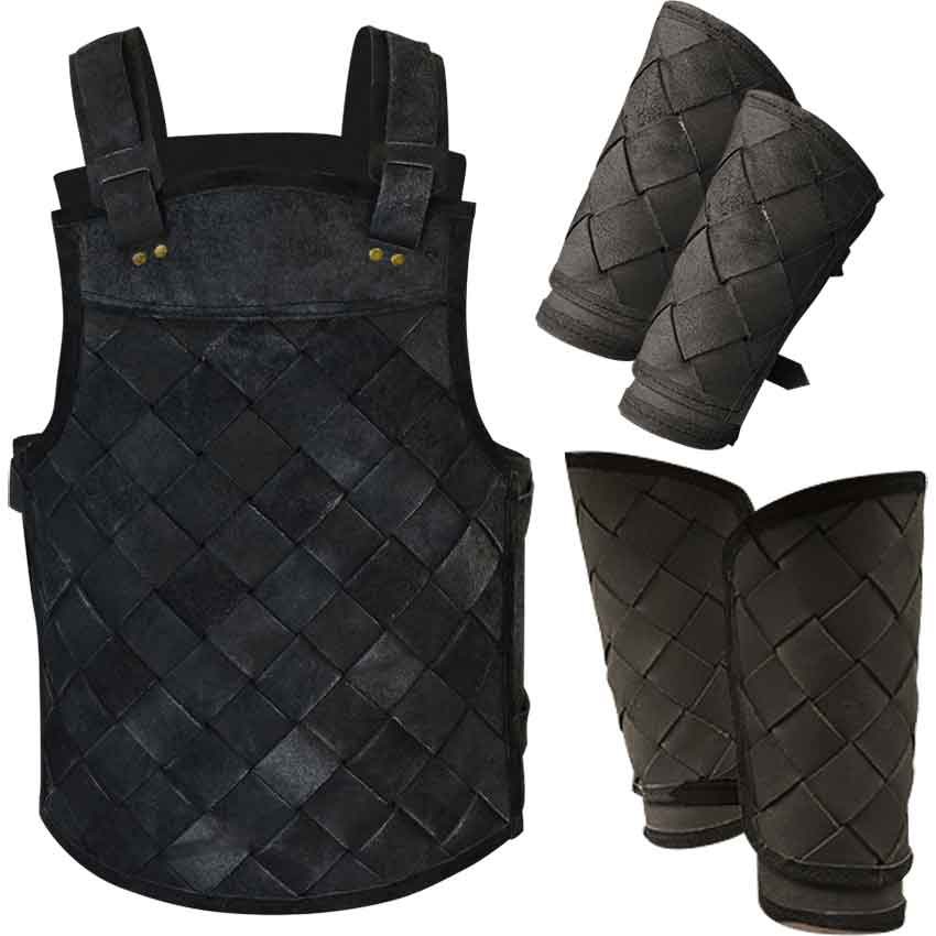 Image of RFB Viking Leather Armour Set