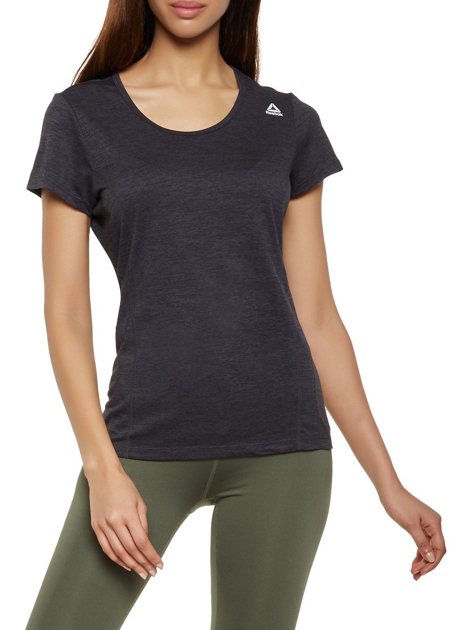 Reebok Short Sleeve Scoop Neck Active Top