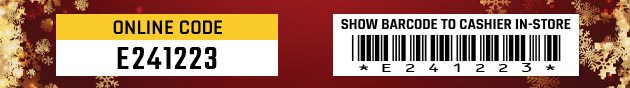 10% to 20% Off. Exclusions apply. Use code E241223