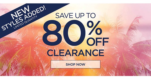 Save up to 80% Clearance