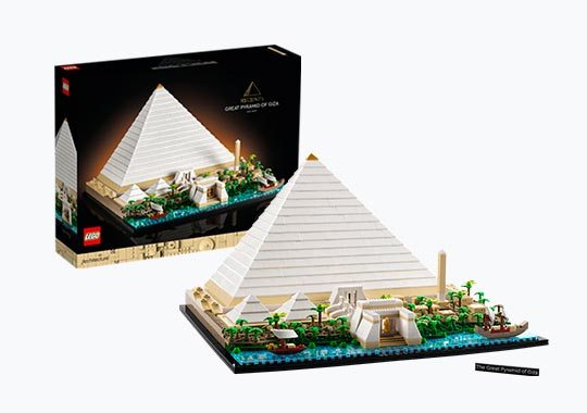 LEGO 21058 Architecture Great Pyramid of Giza Set for Adults