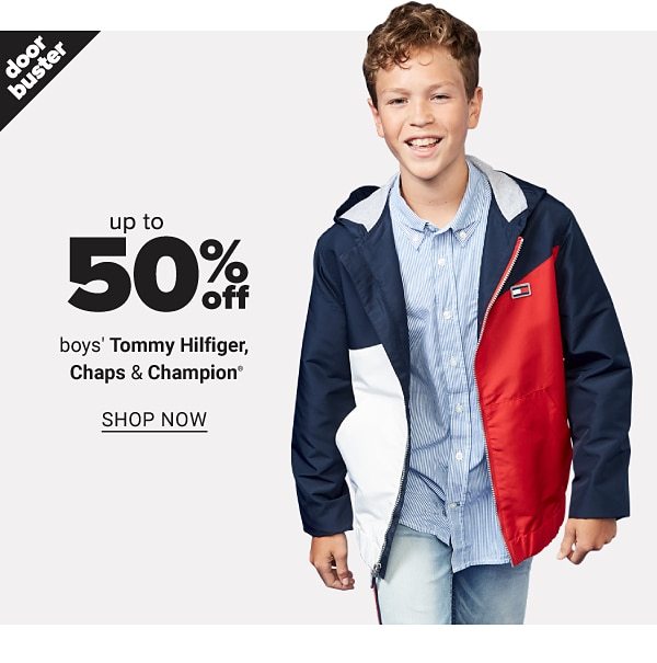 Up to 50% off boys tommy hilfiger, chaps, champion - Shop Now