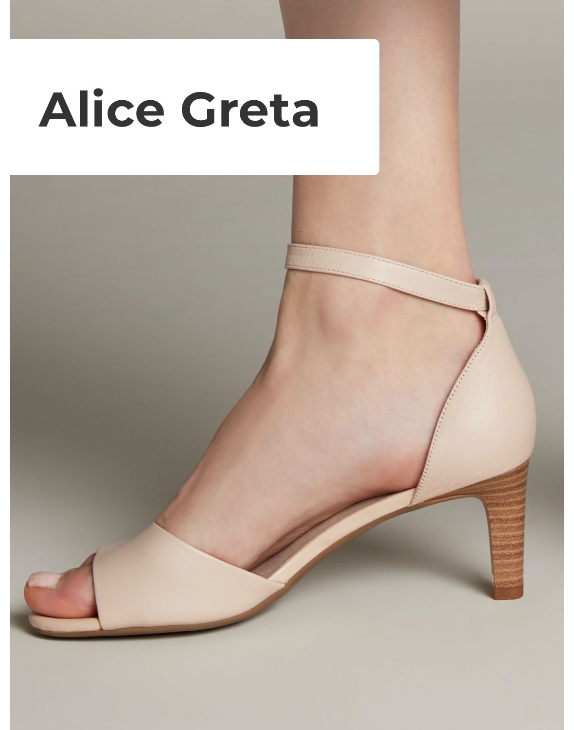 Clarks Women's Alice Greta Ankle Strap Heels