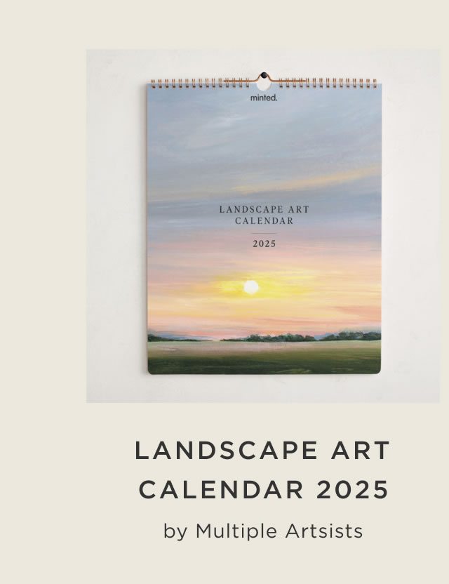 Landscape Art Calendar 2025