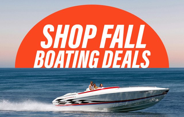 Shop Fall Boating Deals