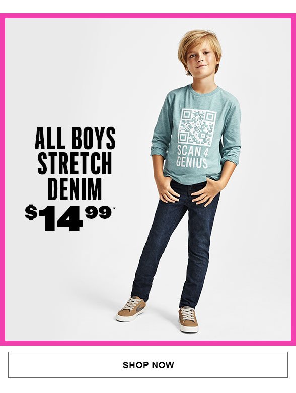 All Stretch Denim $14.99