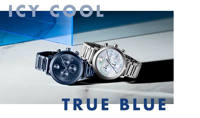 Blue-Toned Chronographs