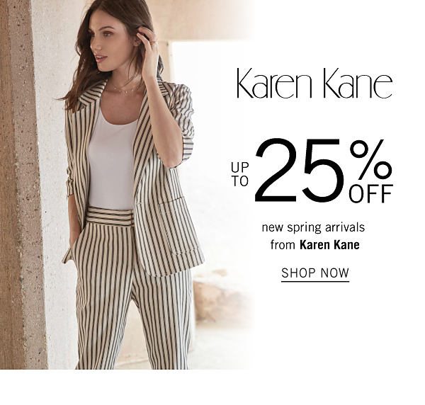 Karen Kane - Up to 25% off new spring arrivals from Karen Kane. Shop Now.