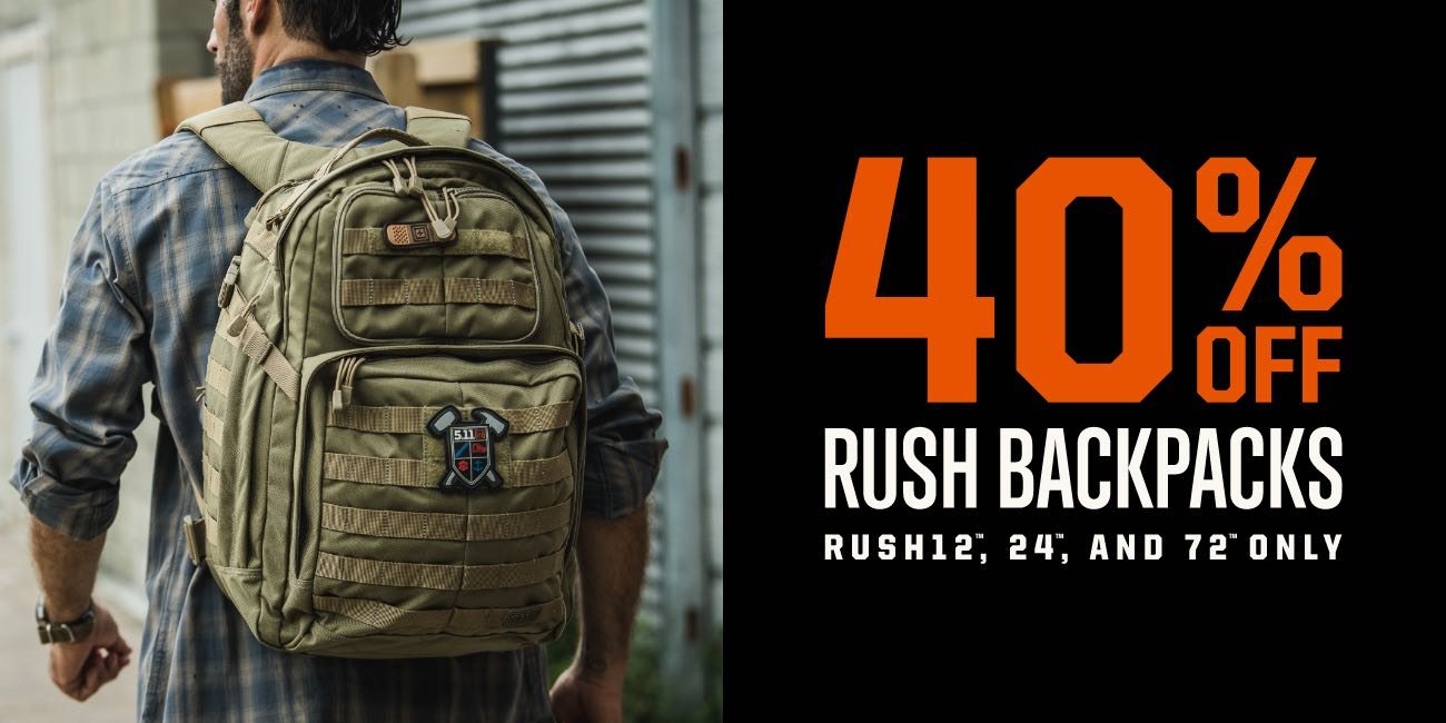 40% Off RUSH12™, 24™, and 72™
