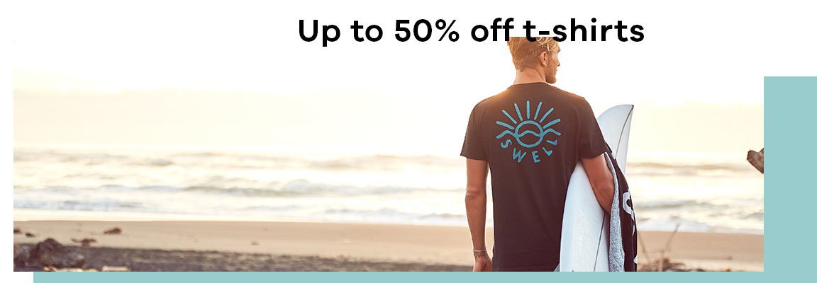 Up to 50% off t-shirts