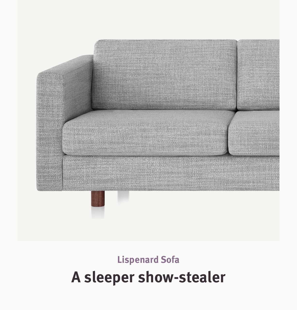 Lispenard Sofa A sleeper show-stealer