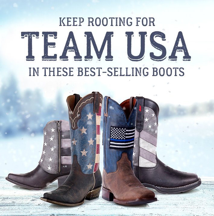 Keep Rooting For Team USA In These Best-Selling Boots »
