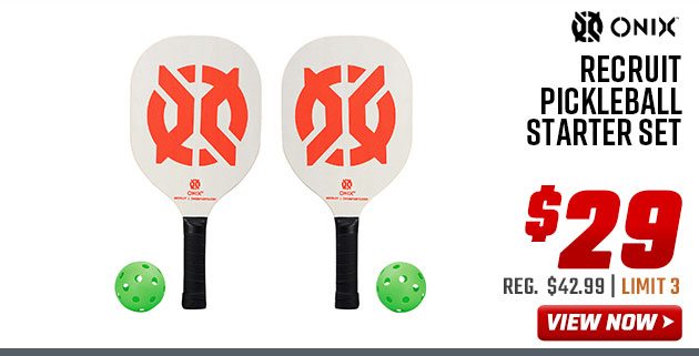 Onix Recruit Pickleball Starter Set