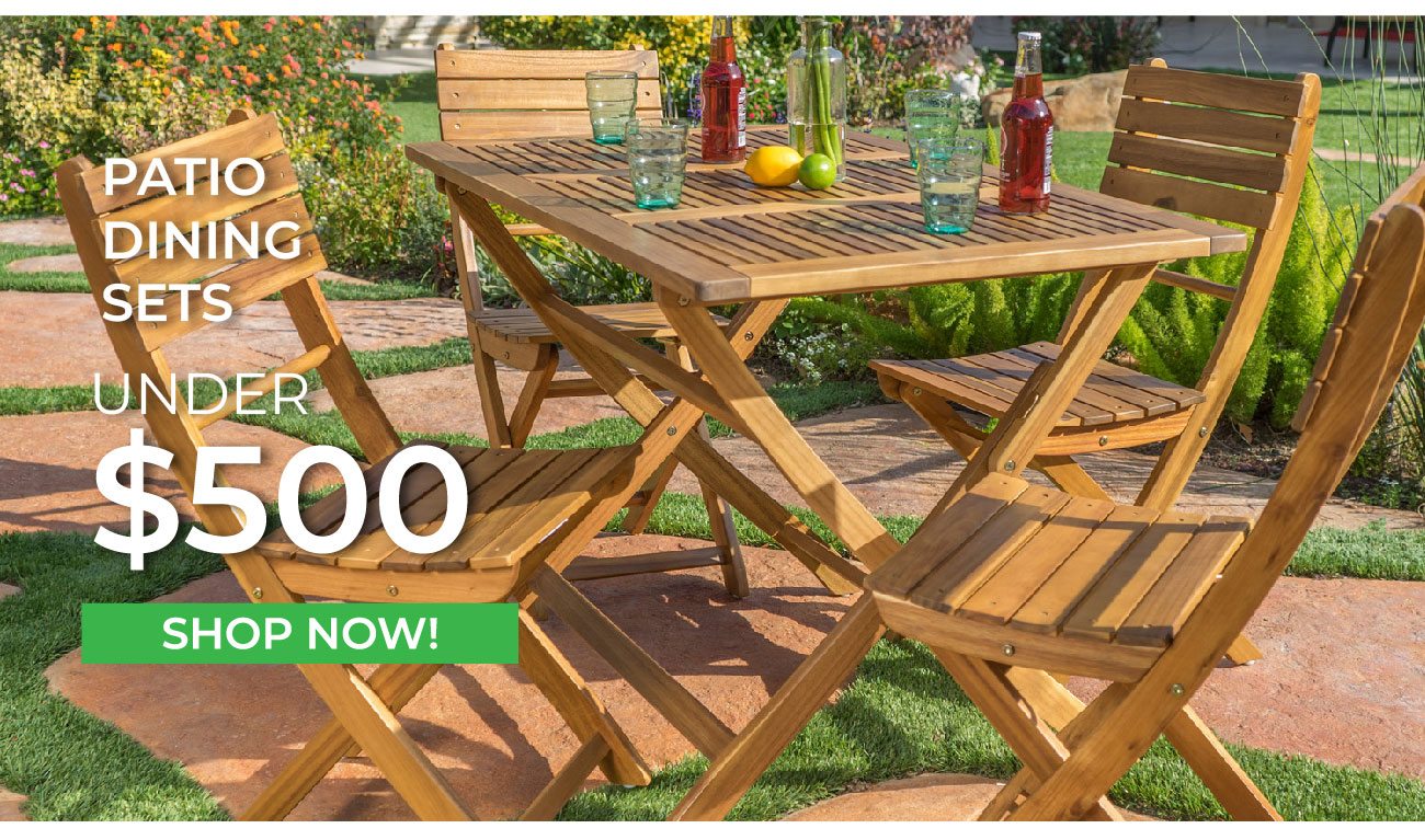 Patio Dining Sets Under $500