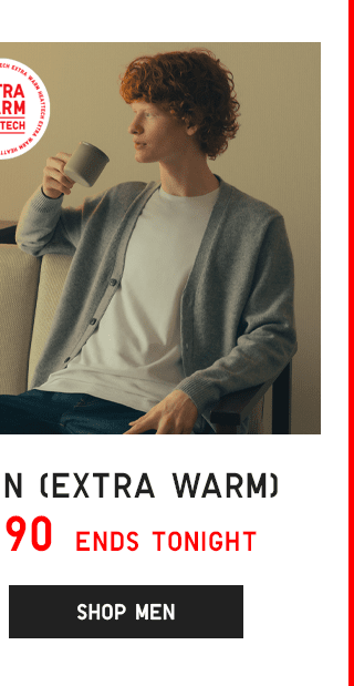 MEN HEATTECH COTTON (EXTRA WARM) STARTING AT $19.90