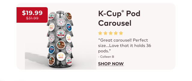 K-Cup® Pod Carousel