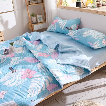 Bedding Summer Quilted Blanket Thin
