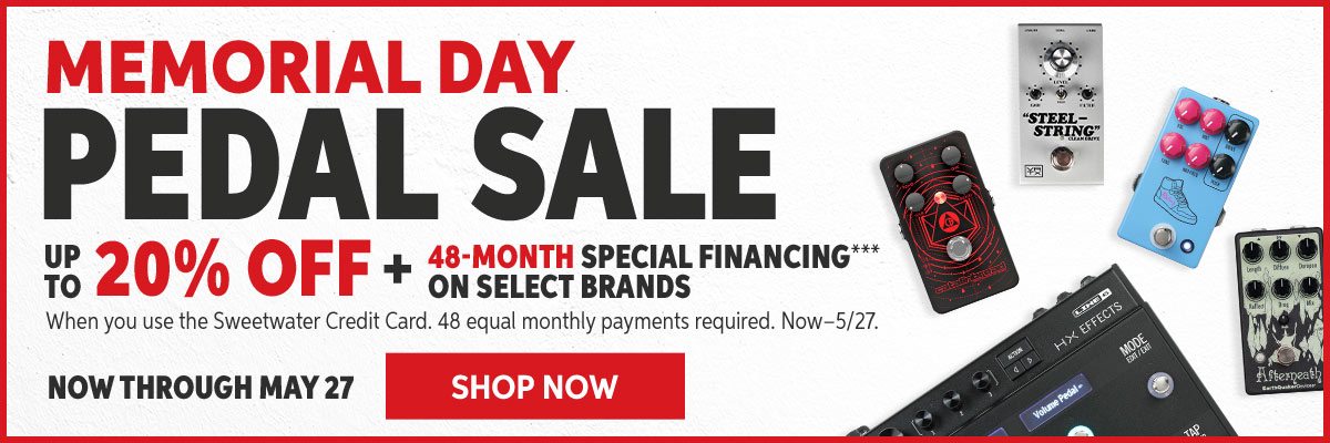 Memorial Day Pedal Sale