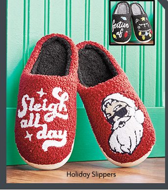 Holiday Slippers