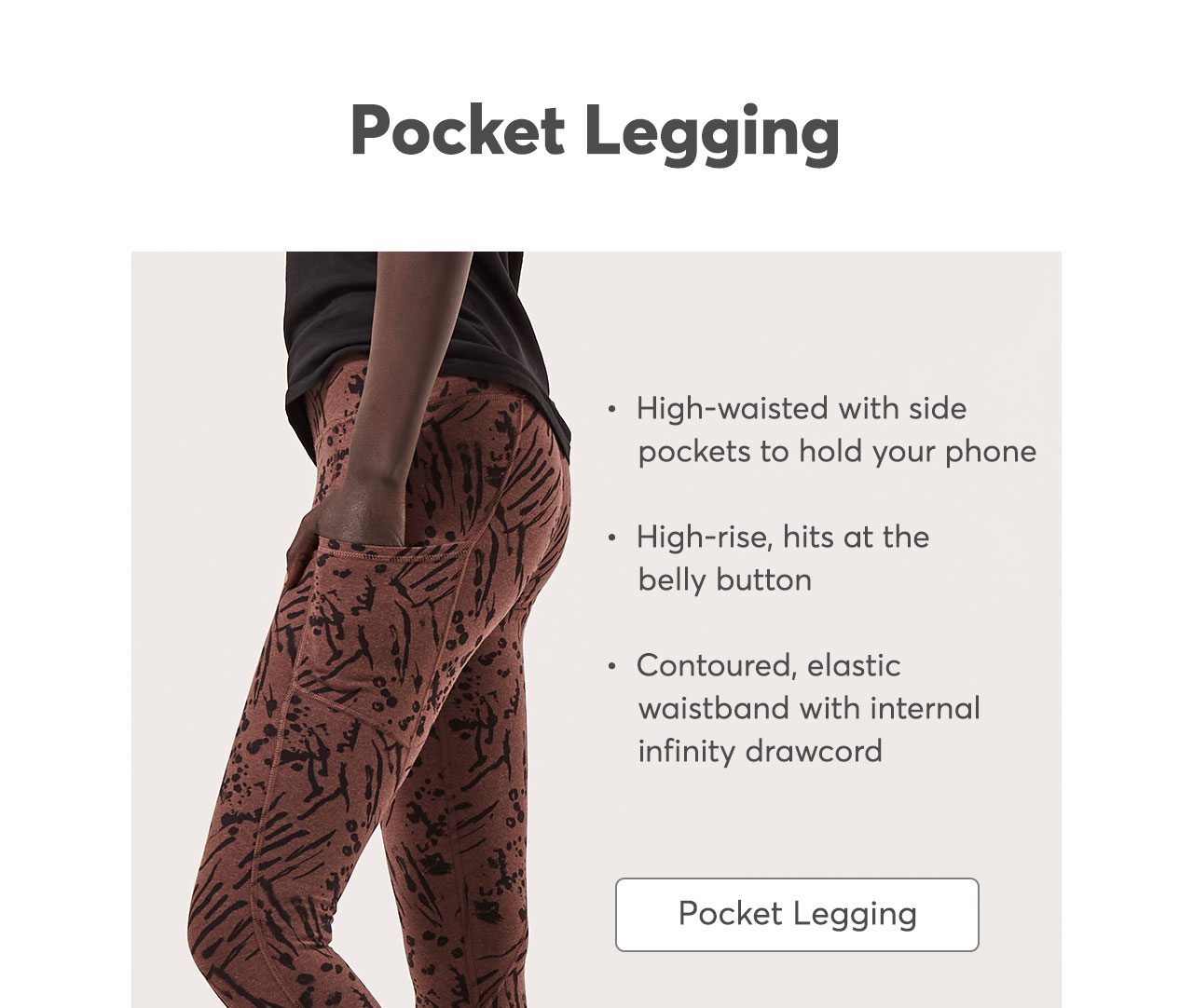 Shop our Pocket Legging