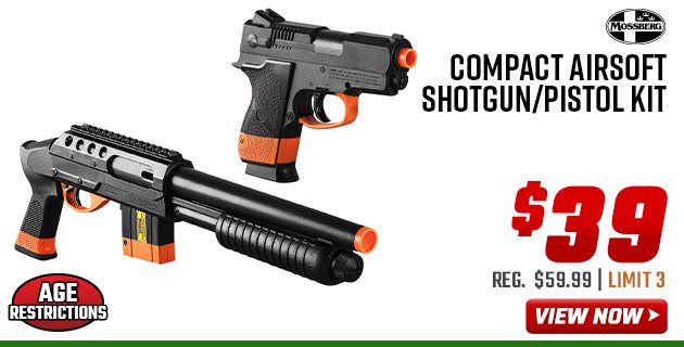 Mossberg Compact Airsoft Shotgun/Pistol Kit