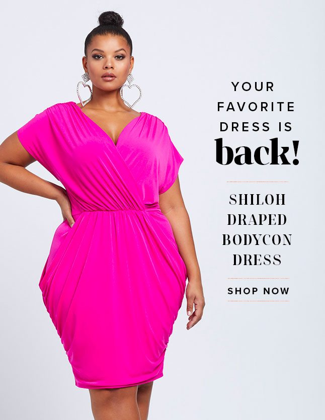 YOUR FAVORITE DRESS IS BACK! . SHOP NOW