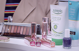 An image of an assortment of beauty products.