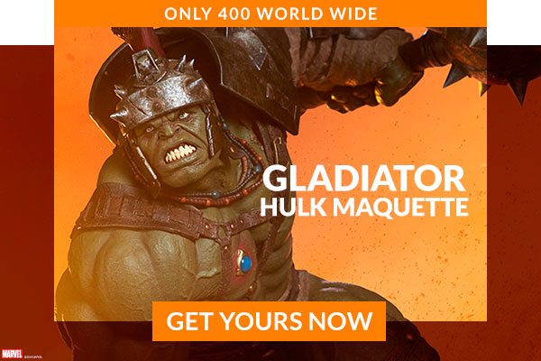 ONLY 400 WORLDWIDE! Sideshow Exclusive Gladiator Hulk Maquette