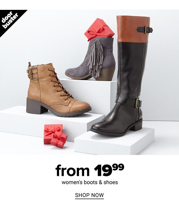 From 19.99 Women's Boots & Shoes - Shop Now