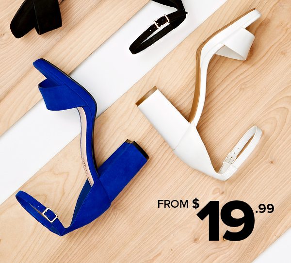 Shop Heels & Pumps from $19.99