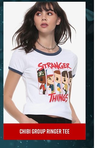 Chibi Group Ringer Tee