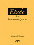 Whaley - Etude for Percussion Quartet