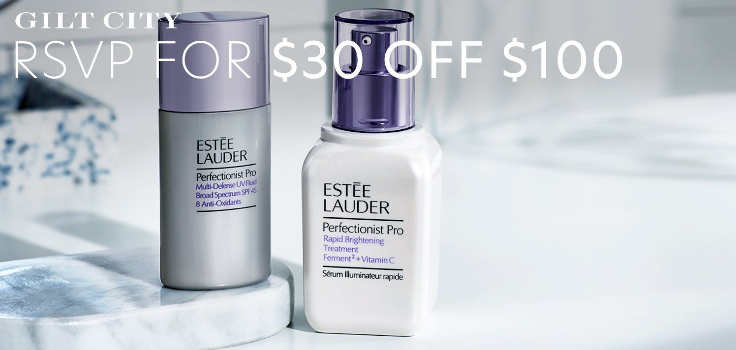 Estée Lauder: RSVP for $30 Off $100 & Free Full-Size Gift