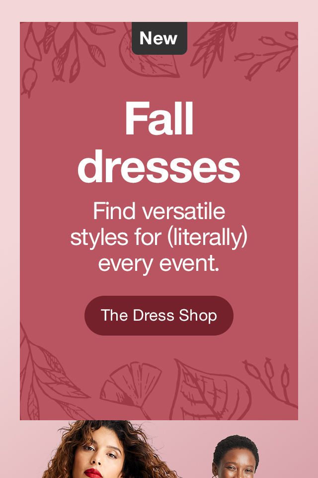 [New] Fall dresses Find versatile styles for (literally) every event. The Dress Shop >