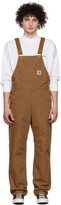 Brown Organic Cotton Overalls