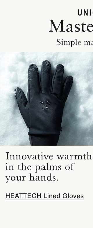 BANNER 4 - HEATTECH LINED GLOVES