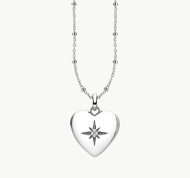 THOMAS SABO Glam & Soul Diamond Locket Necklace