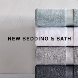 new bedding & bath